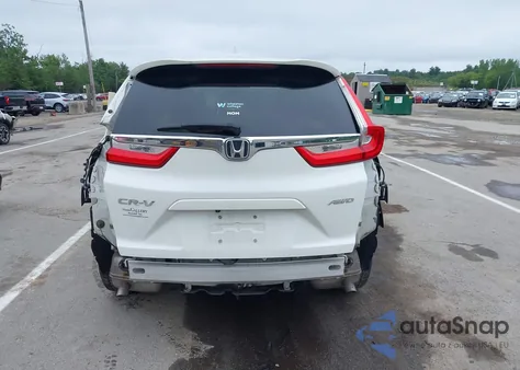 2018 Honda Cr-V Ex из США, поврежденный, VIN 5J6RW2H51JL027025
